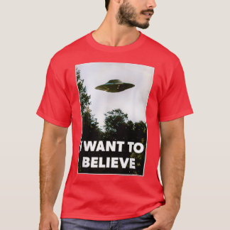 Alien Ufo Hunter , ik wil u geloven 2 T-shirt