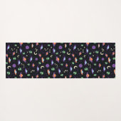 Alien UFO in de ruimte Yogamat (Achterkant (horizontaal))