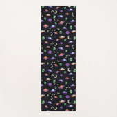 Alien UFO in de ruimte Yogamat (Voorkant)