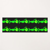 ALIEN UFO LITTLE GREEN MAN YOGA MATS YOGAMAT (Voorkant (horizontaal))