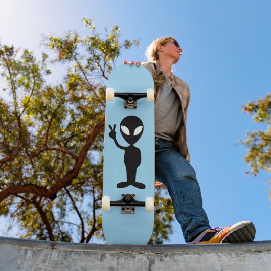 Alien UFO Martian Skateboards (Buiten 1)