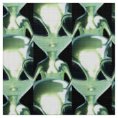 Alien UFO-metallisch patroon Stof (Close Up)