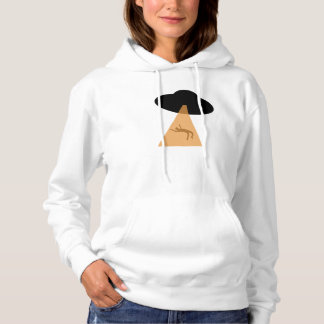 Alien UFO-onderbreking Hoodie