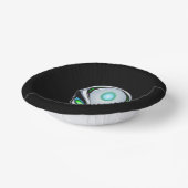 Alien UFO Ontvoering Ruimte Verjaardagsfeestje Papieren Kommen (Gebogen)