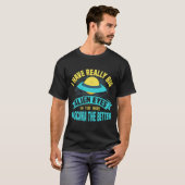 Alien Ufo-Shirt T-shirt (Voorkant volledig)