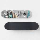 Alien UFO-skateboard Persoonlijk Skateboard (Horizontaal)
