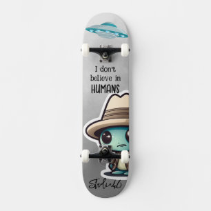 Alien UFO-skateboard Persoonlijk Skateboard