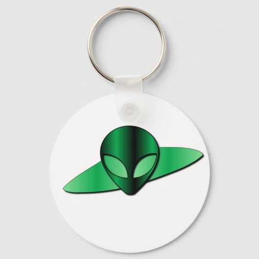Alien UFO-Sleutelhanger Sleutelhanger (Voorkant)