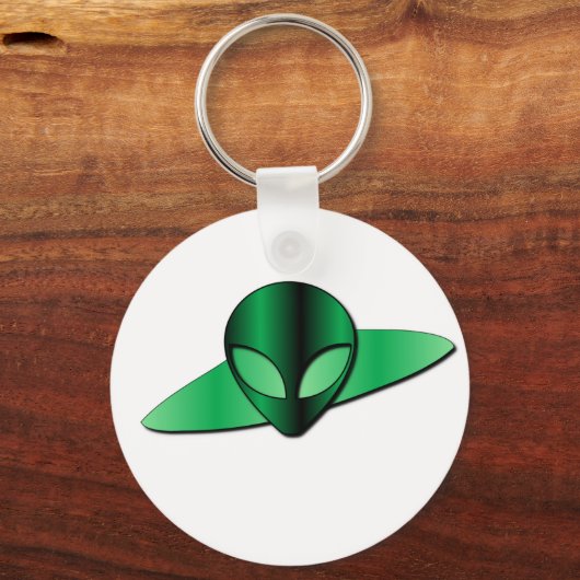 Alien UFO-Sleutelhanger Sleutelhanger (Voorkant)