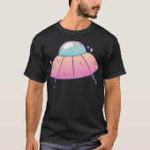 Alien Ufo Spaceship T-shirt (Voorkant)