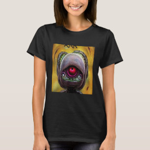 Alien UFO UAP 51-gebied grijs van dit wereldcreat T-shirt
