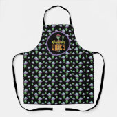 Alien UFO Zomer Vibes Grappig Koken Cadeau Schort (Voorkant)