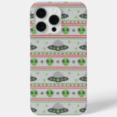 Alien Ugly KerstSweater Case-Mate iPhone Case (Achterkant)