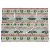 Alien Ugly KerstSweater Groot Cadeauzakje (Voorkant)