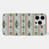 Alien Ugly KerstSweater iPhone Hoesje (Achterkant horizontaal)