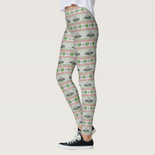 Alien Ugly KerstSweater Leggings