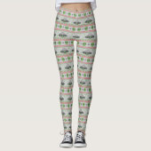 Alien Ugly KerstSweater Leggings (Voorkant)