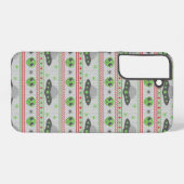 Alien Ugly KerstSweater Samsung Galaxy Hoesje (Achterkant horizontaal)