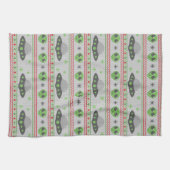 Alien Ugly KerstSweater Theedoek (Horizontaal)