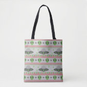 Alien Ugly KerstSweater Tote Bag (Voorkant)