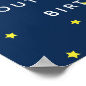 Alien uit deze wereld, welkom bord poster (Hoek)