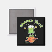 Alien uitgespaard magneet (Voorkant / Achterkant)