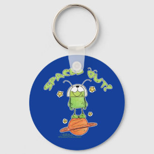 Alien uitgespaard sleutelhanger