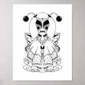 Alien: Uniek schepsel uit deze wereld kleuren Poster (Voorkant)