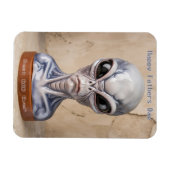 Alien Vaderdag Magneet (Horizontaal)