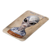 Alien Vaderdag Magneet (Linkerzijde)