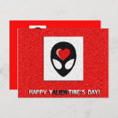 aLiEn-Valentijn Feestdagenkaart (Voorkant / Achterkant)
