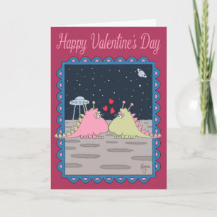 ALIEN VALENTINE Valentijnsdagkaart Kaart