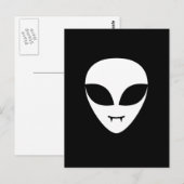 Alien Vampire/Vampyre-Briefkaart Briefkaart (Voorkant / Achterkant)