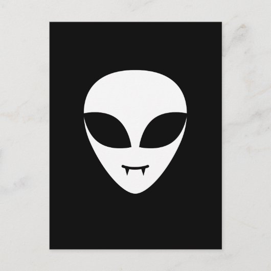 Alien Vampire/Vampyre-Briefkaart Briefkaart (Voorkant)
