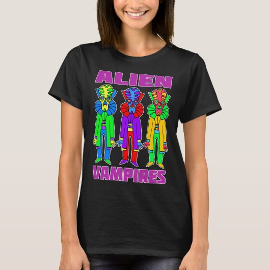 Alien Vampires #2 T-shirt (Voorkant)