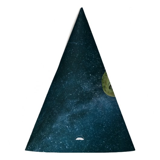 Alien verjaardagsfeest Petten Feesthoedjes (Links)