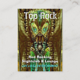 Alien Vibe Paranormal Visitekaartje