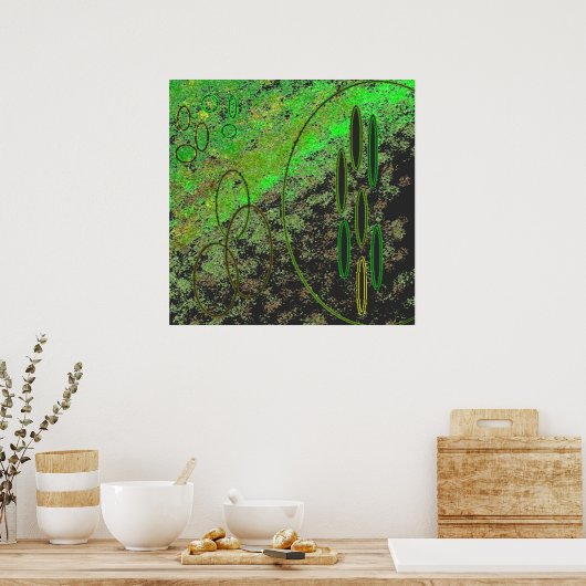 Alien Vision Poster (Keuken)