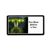 Alien Visitor Etiket (Voorkant)