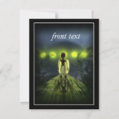 Alien Visitor Kaart (Voorkant)