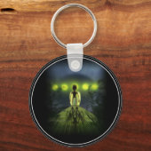 Alien Visitor Sleutelhanger (Voorkant)