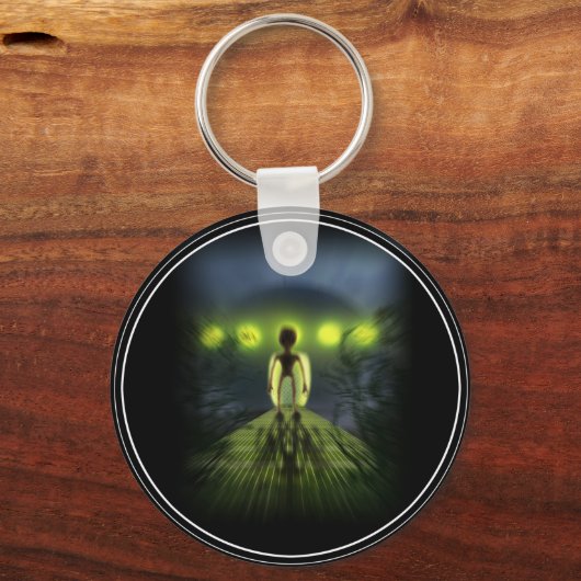 Alien Visitor Sleutelhanger (Voorkant)