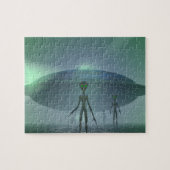 Alien Visitors puzzel Legpuzzel (Horizontaal)