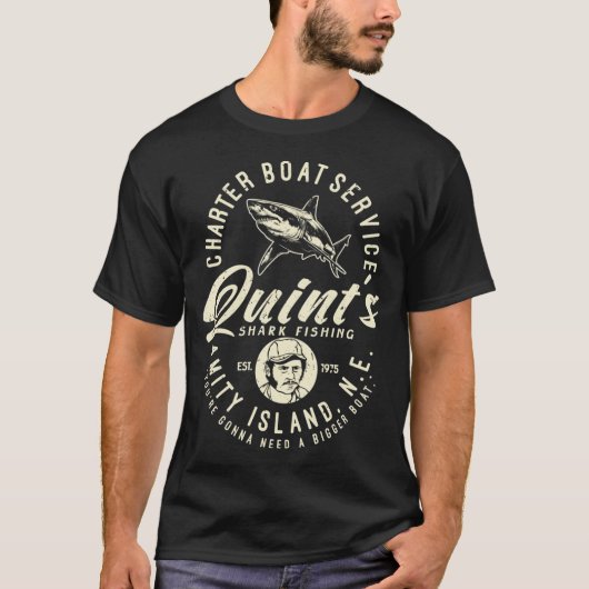 Alien Vissen Retro T-shirt (Voorkant)