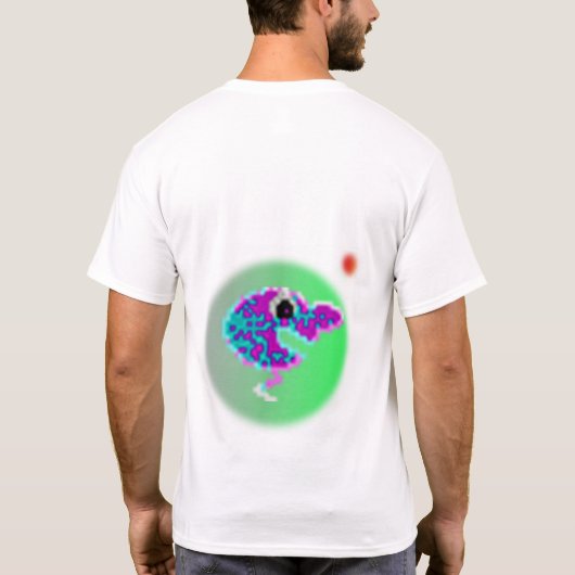 Alien Volleyball T-shirt (Achterkant)
