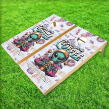 Alien voor de koffie