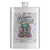 Alien voor de koffie flacon (Voorkant)