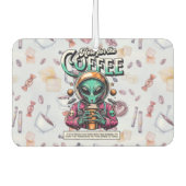Alien voor de koffie luchtverfrisser (Voorkant)
