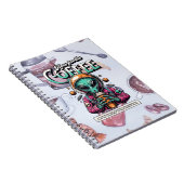 Alien voor de koffie notitieboek (Rechterzijde)