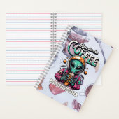 Alien voor de koffie notitieboek (Binnen)